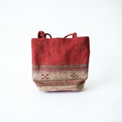 Handbag Woven Okinawa Yaeyama Minsa sin usar