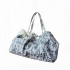 Handbag Large Gray Canvas Tie Dye - Bag de Playa/Gimnasio -