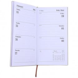 Small Journal Notebook Daily Planner Organizer Convenient Academic