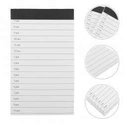 6pcs Daily Planner Notebooks: A7 Tear Off Daily Planner Notebook Notepad For
