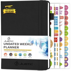 Undated Planner Weekly and Monthly Productivity Daily Planners Planner Calendar t