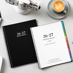 Monthly Planner - Academic Planner/Calendar -, JUL - DEC
