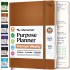 Purpose Planner Notebook A5 5. 8”x8. 3” Undated Daily Weekly and Monthly P