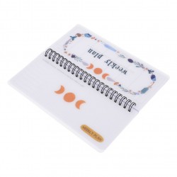 Daily Use Note Pads Planner Binder Organizer Academic Notebook Student Accessory