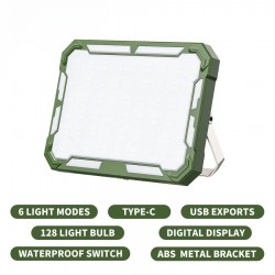 Camping Lantern Rechargeable Searchlight High Power Outdoor Emergency Lighting