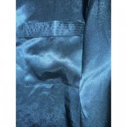 Pajamas Camisa Cazador Verde Bolsillo Poliéster Sedoso De Colección