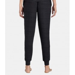 Pajamas Women Negro Lavado Tiras Pantalones, Talla M (8-10)