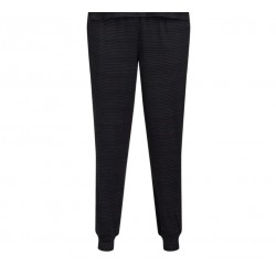 Pajamas Women Negro Lavado Tiras Pantalones, Talla M (8-10)