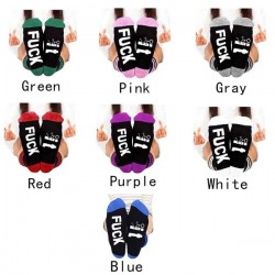 Letter Printed Women Men Unisex Comfortable Cotton Sock Slippers Socks Winter Sleeping Socks