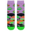 ODD SOX Men's Crew Socks - Turtle Camo (TMNT)-(UK 6-12 | EU 40-46)