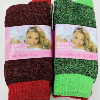 Women's Thermal Socks, Warm Heavy Duty Brushed Crew Work Socks Size 9-11, 6-Pack