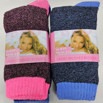 Women's Thermal Socks, Warm Heavy Duty Brushed Crew Work Socks Size 9-11, 6-Pack