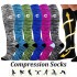 1pair Compression Socks for Women & Men Stockings Athletic Running Cycling Socks Quick-drying Breathable Adult Outdoor Sports Socks