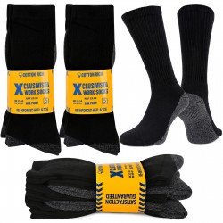 Big Foot 5-20 Pairs Mens Sports Work Socks Winter Warm Thick Heel Toe 6-14