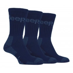 Mens Luxury Jeep Terrain Walking Work Hiking Socks Navy Size 6-11 Uk, 39-45 Eur