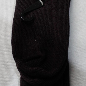 Maggies Organics Unisex Comfortable Long Lasting Crew Socks BM7 Eggplant Large