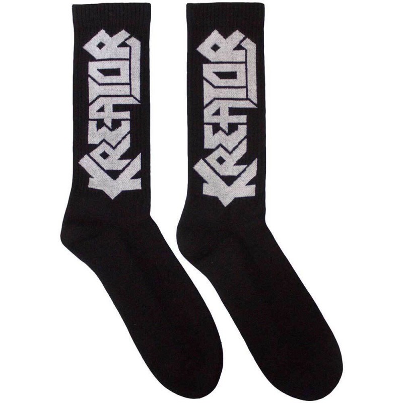 KREATOR - LOGO SOCKS - BRAND NEW & LICENSED - MUSIC BAND KREASCK01MB