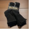True religion- 12 pack half cushion mid crew socks black for shoe sizes 8-12.5