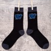 The Padel King Men's Black Socks Fun Birthday Gift For Dad