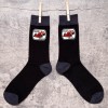 My Lucky Motorsports Men's Black Socks Fun Father's Day Gift