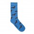 845074 DACHSHUND DOG BLUE LAFITTE PATTERNED SOCKS COMBED COTTON MENS AU 6-11