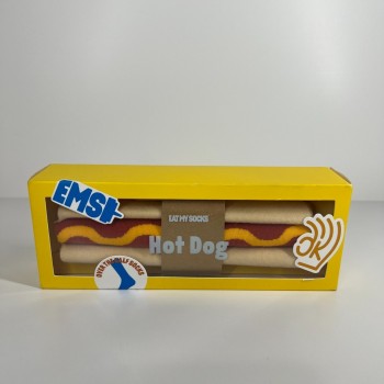 Eat My Socks Hotdog novelty socks one size fits most adult 1 pack pair gift