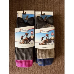 THORLOS OUTDOOR FANATIC Bundle of 2 Unisex Medium Crew Socks Outdoor New