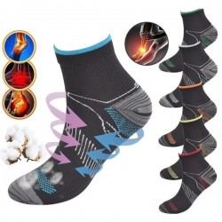 1-5pairs Compression Socks for Women & Men（20-30mmhg）Athletic Nursing Stocking for Running, Flight, Travel, Nurses, Edema