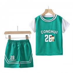 Kids Basketball Jersey Set - Breathable Mesh Quick-Dry Sportswear for Boys and Girls