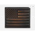 Mens Wallet USA Flag Bifold Wallet for Men RFID Blocking Full Grain Leather W