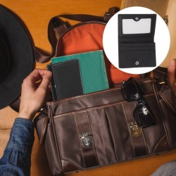 Creative Bi-fold Purse Wallet Multi-card Buckle Zipper Wallet