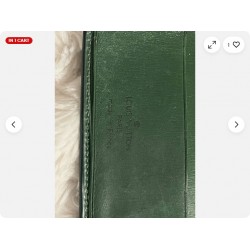 Vintage Epi Green leather Wallet