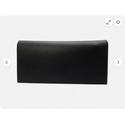 Paul Smith Black Leather Long Wallet Bi-fold Excellent Condition