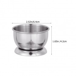 2Pcs Unbreakable Teacup Stainless Steel Liquor Cup Stainless Water Cup Tea Ware