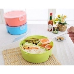 Children Plastic Lunch Student Lunch Box Frame Food Container Storage