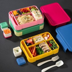 1PCS 1300ML Bento Box Lunch Box Microwave Dinnerware Food Storage Container Bento Lunch Box