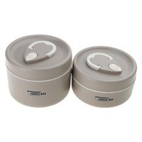 Adult Lunch Box Set with Thermal Insulation Stainless Steel and Leak proof Case