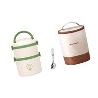 Durable Nonrust Steel Lunch Box Leak Resistant For Picnics Daily Commutes