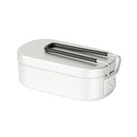 Outdoor Insulated Lunch Box with Antiscald Handles Aluminium Lunchbox Durable