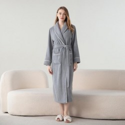 Pajamas, Women's Bathrobes, Men's Couple's Pajamas, Autumn and Winter Men's and Women's Bathrobes, Home Clothes
