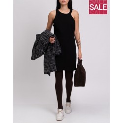 RRP 240 Sheath Dress 8 / M-L Zipped Back Asymmetric