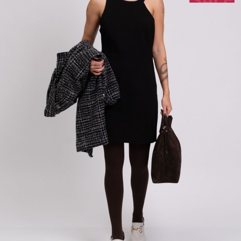 RRP 240 Sheath Dress 8 / M-L Zipped Back Asymmetric