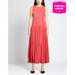 RRP 415 Linen Maxi Dress IT40 US4 UK8 S Made in Italy