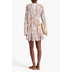 Women's Multi Mini Dress Size L-Xl
