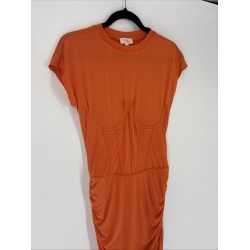 Women's Orange Mini Dress Size Small