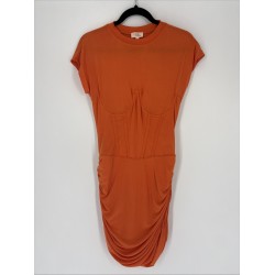 Women's Orange Mini Dress Size Small
