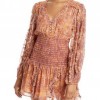 Lar Mini Dress Color Bronze