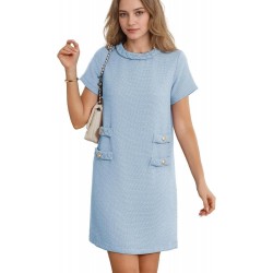 Women's Blue Mini Dress Size Small