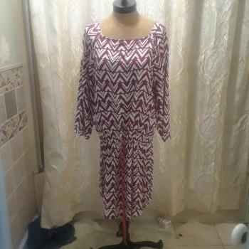 Red & White Dress 80