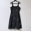 Women s Black Tulle Overlay Dress Sz 10P A-line